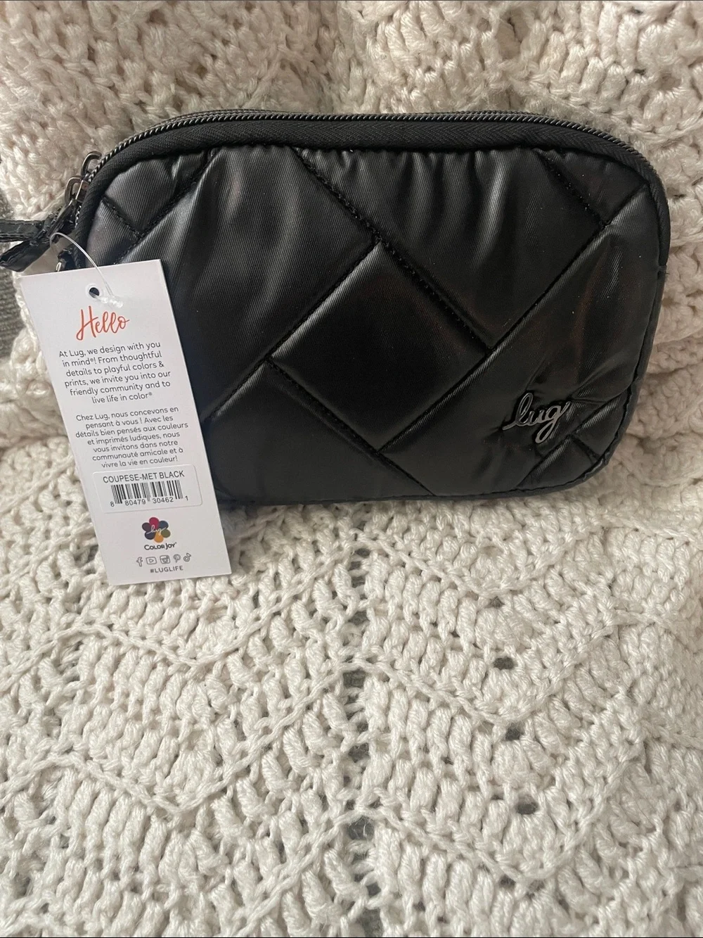 NWT- Lug Coupe SE Metallic Black